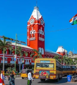South India and Mumbai