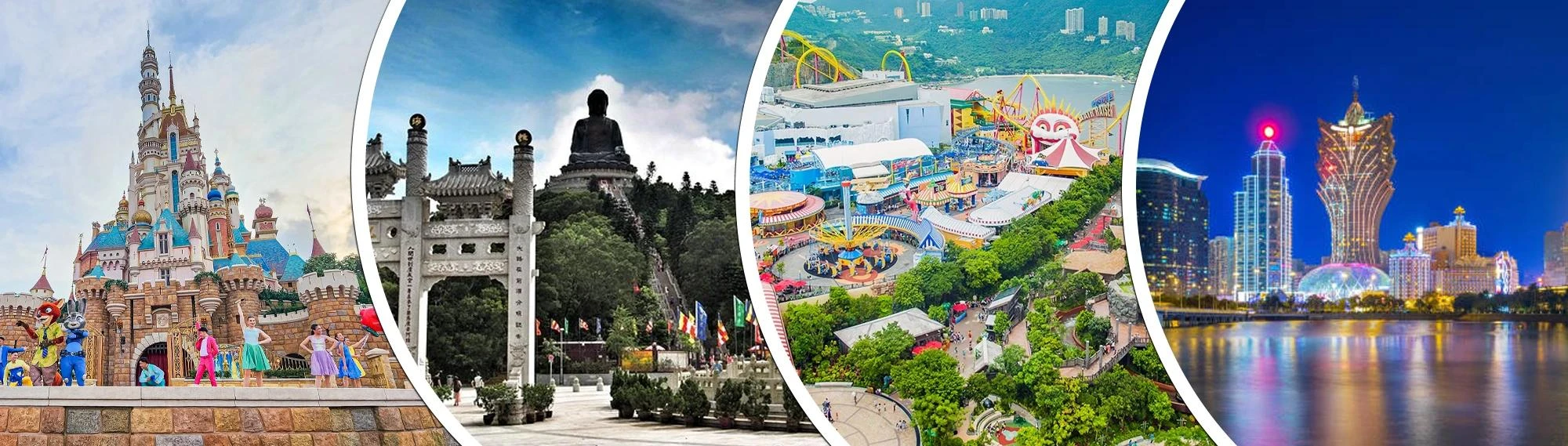 Hong Kong Disneyland with Macau, Shenzhen & Zhuhai