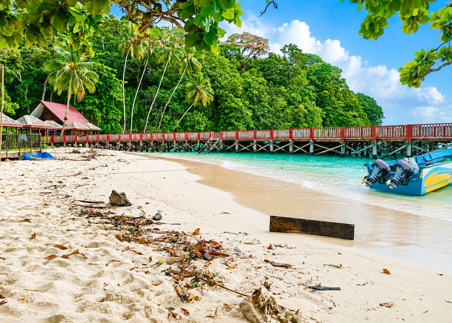 purup island wasior, west papua indonesia